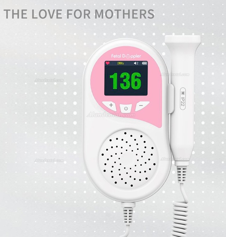 CONTEC 10B Baby Sound Monitor Pocket Fetal Doppler